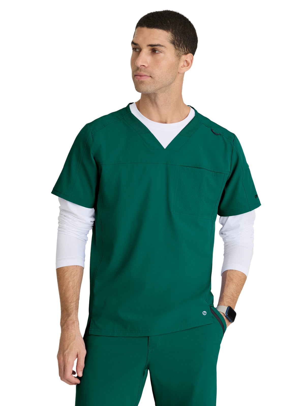 Barco One - Men's Two-Pocket V-Neck Velocity Scrub Top