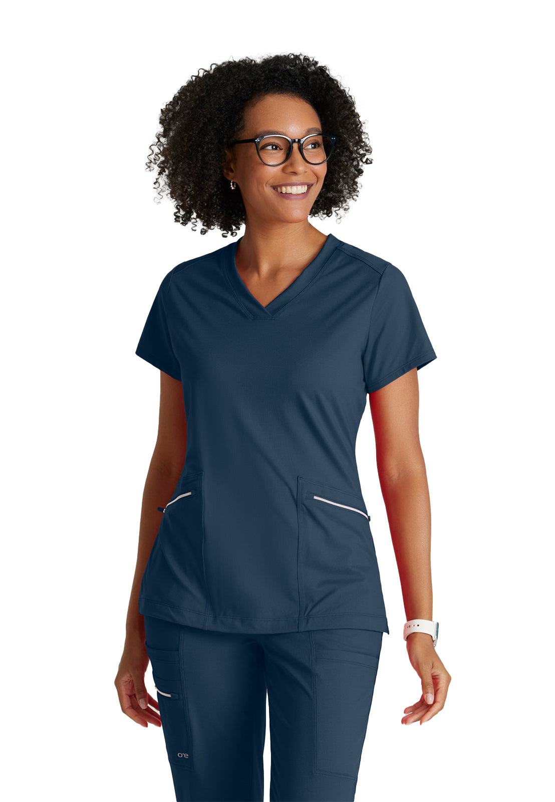 Barco One Performance Knit - Women's Two-Pocket V-Neck Victory Scrub Top