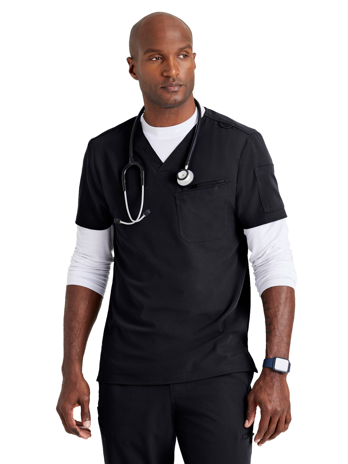 Barco Unify - Men's Three-Pocket V-Neck Rally Scrub Top