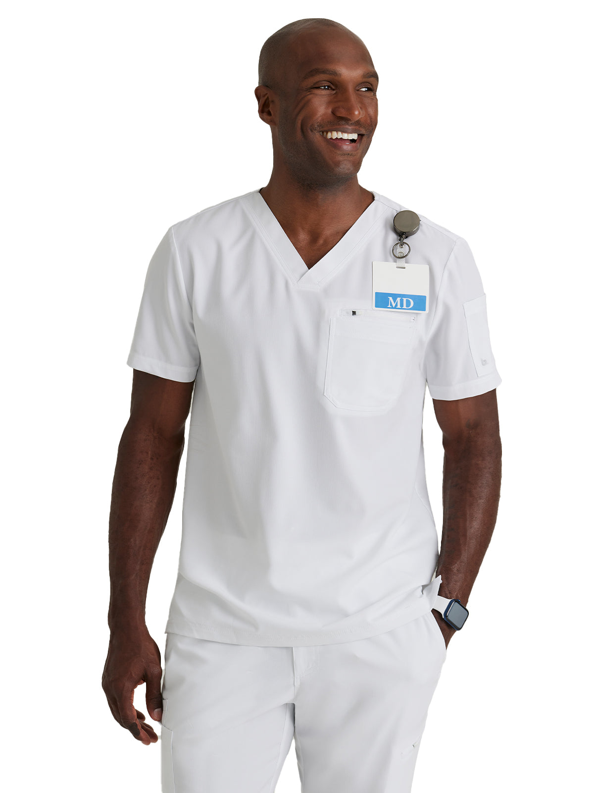 Barco Unify - Men's Three-Pocket V-Neck Rally Scrub Top
