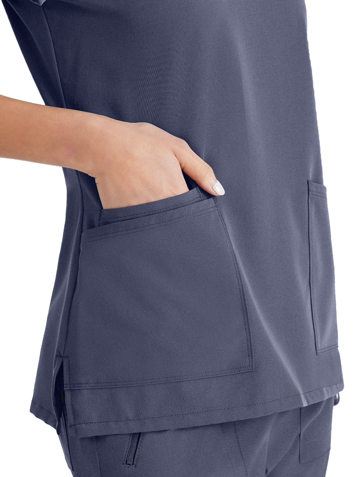 Barco Unify - Women's Four-Pocket V-Neck Purpose Scrub Top
