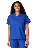 Wink - WORK - Unisex Double-Pocket V-Neck Top