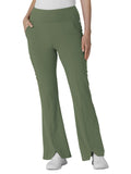 Wink - Renew - Women's Seven-Pocket Front Slit Flare Pant