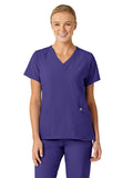 Wink - W123 - Women's Five-Pocket Stylized V-Neck Top