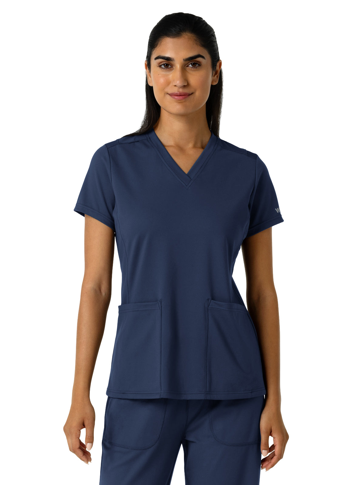 Wink - Renew Knit - Women's Two-Pocket V-Neck Scrub Top