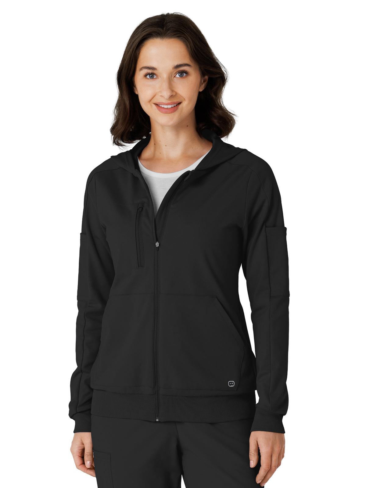 Wink - Renew - Knit Womens Four-Pocket Zip Hoodie