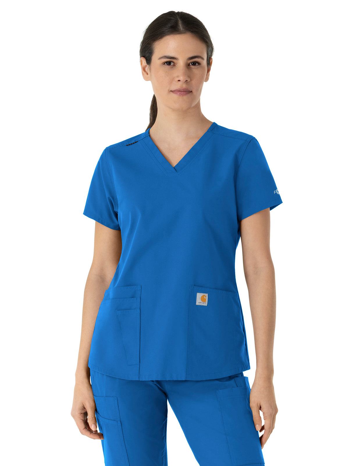 Carhartt Scrubs - Force Essentials - Women's Five-Pocket Modern Fit V-Neck Top