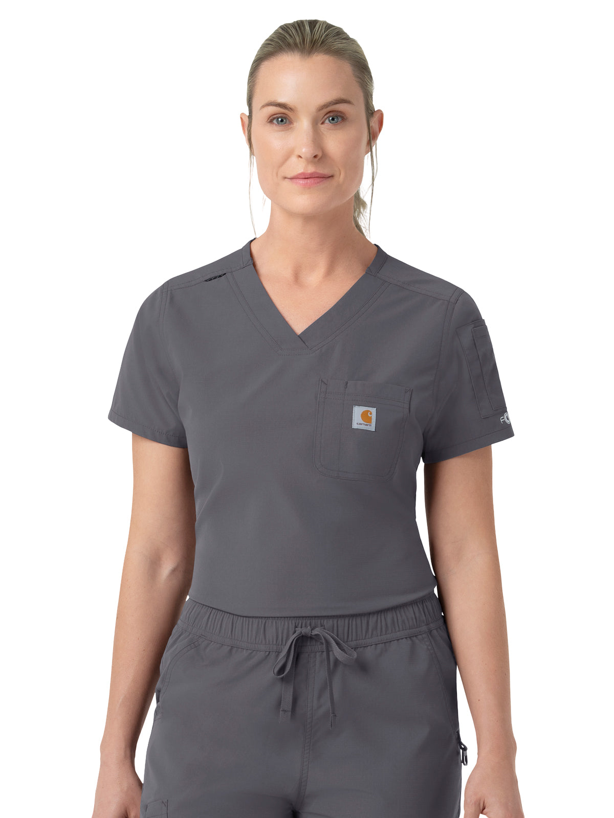 Carhartt Scrubs - Rugged Flex FLD & RSCU - Women's Five-Pocket Tuck-in Scrub Top