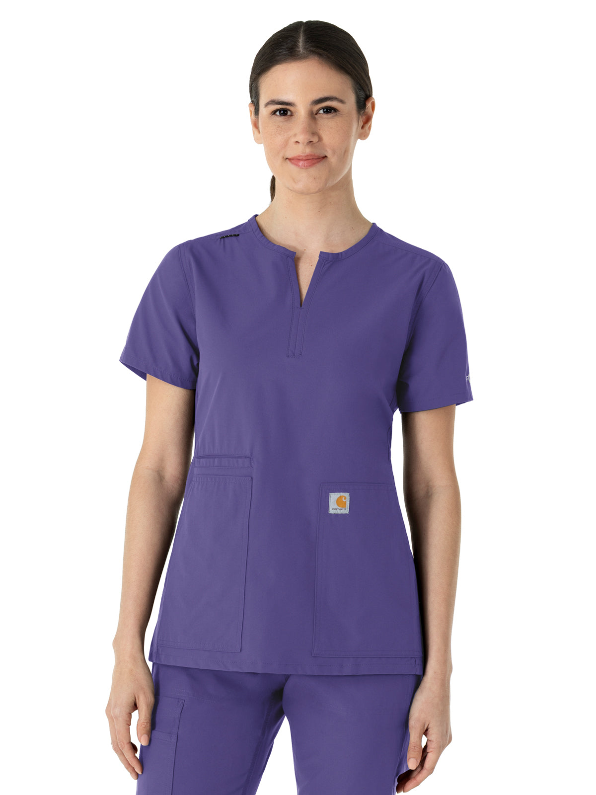 Carhartt Scrubs - Force Essentials - Women's Three-Pocket Notch Neck Top