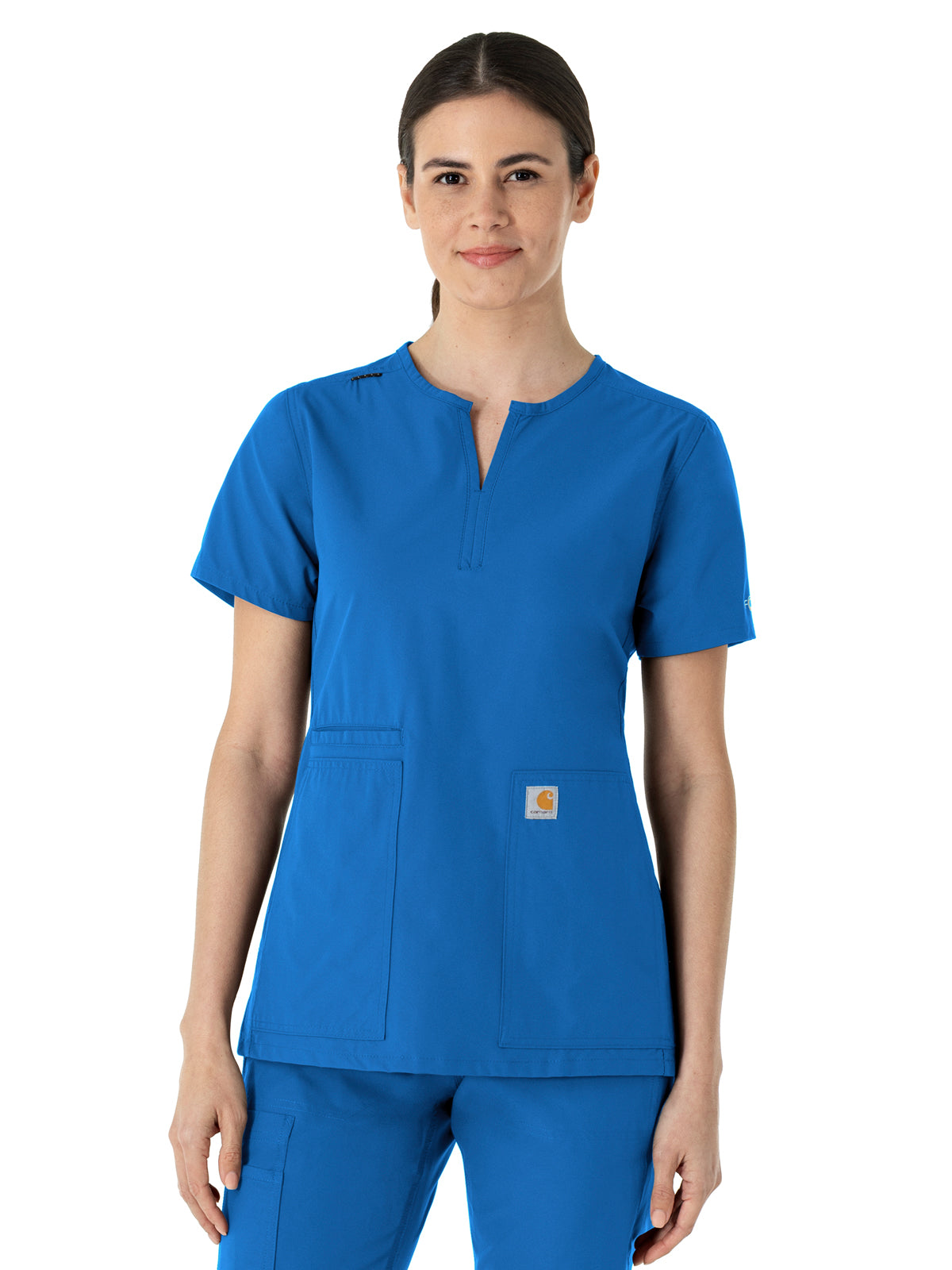 Carhartt Scrubs - Force Essentials - Women's Three-Pocket Notch Neck Top