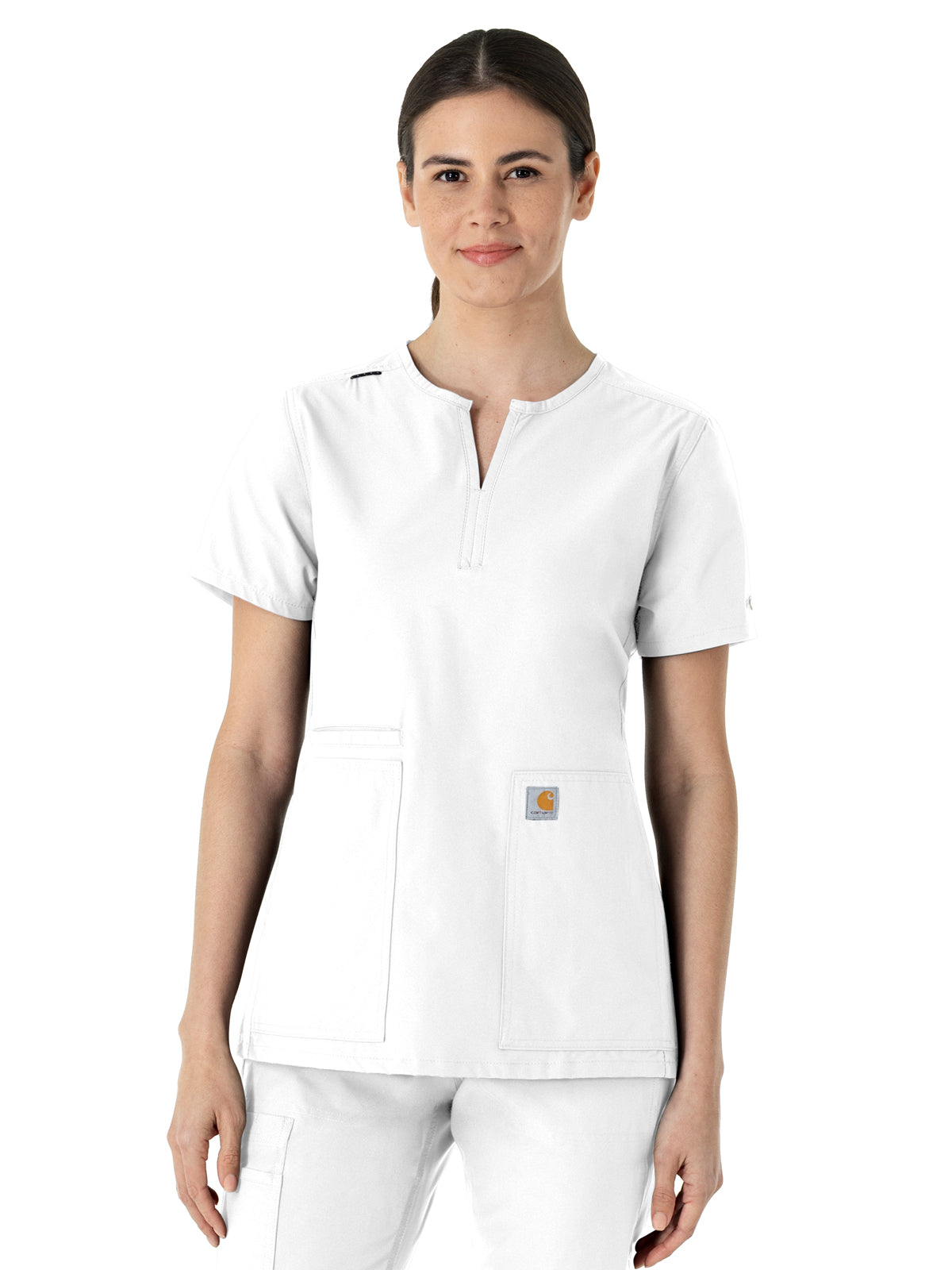 Carhartt Scrubs - Force Essentials - Women's Three-Pocket Notch Neck Top