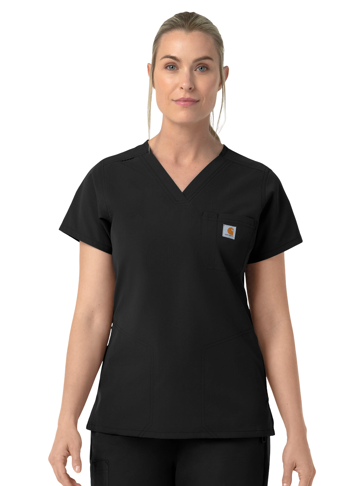 Carhartt Scrubs - RRugged Flex FLD & RSCU - Women's Four-Pocket V-Neck Scrub Top