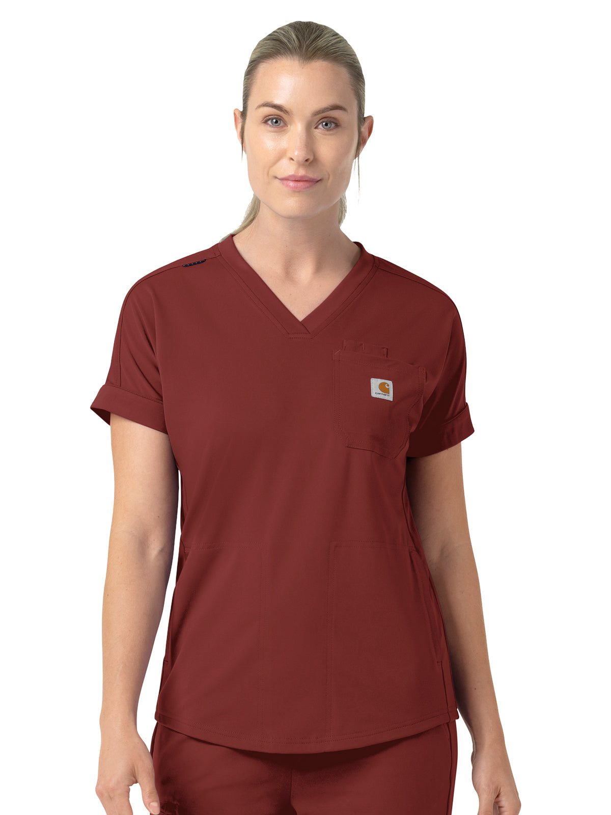 Carhartt Scrubs - Cross-Flex Knits - Women's Five-Pocket V-Neck Scrub Top