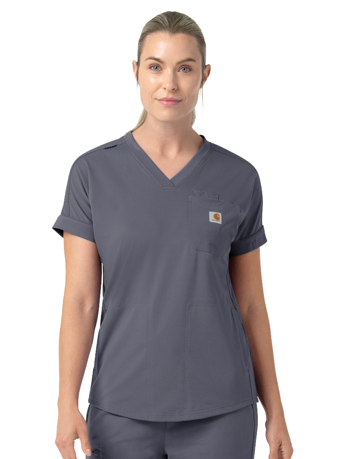 Carhartt Scrubs - Cross-Flex Knits - Women's Five-Pocket V-Neck Scrub Top
