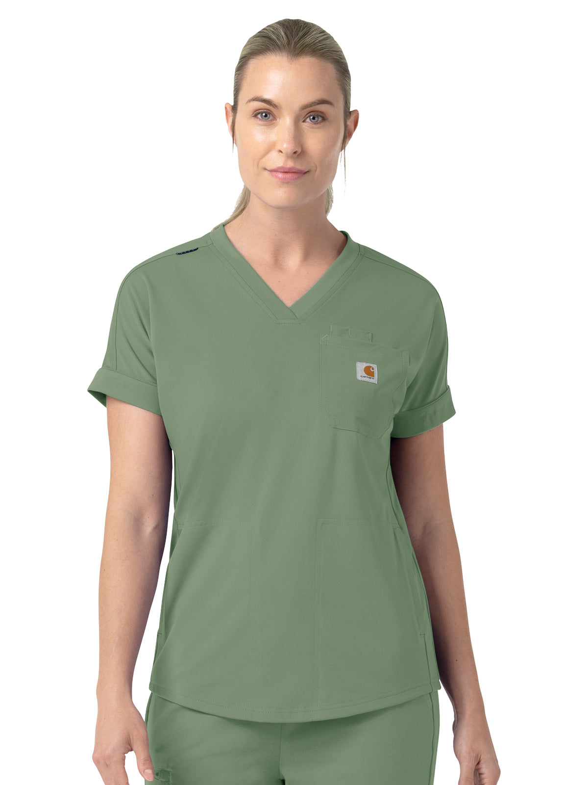 Carhartt Scrubs - Cross-Flex Knits - Women's Five-Pocket V-Neck Scrub Top