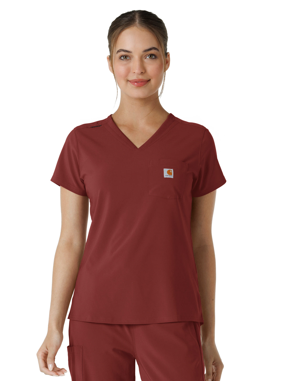 Carhartt Scrubs - Force Cross-Flex - Women's One-Pocket Tuck-In Top
