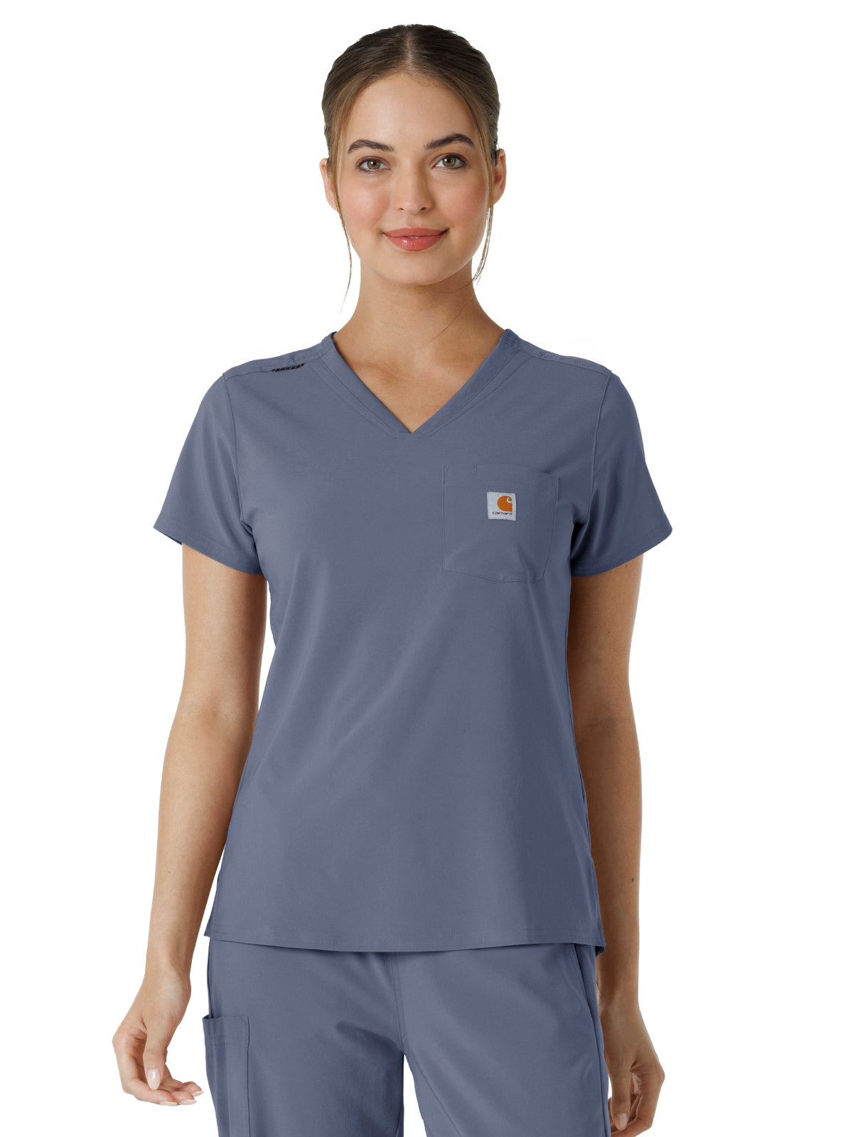 Carhartt Scrubs - Force Cross-Flex - Women's One-Pocket Tuck-In Top