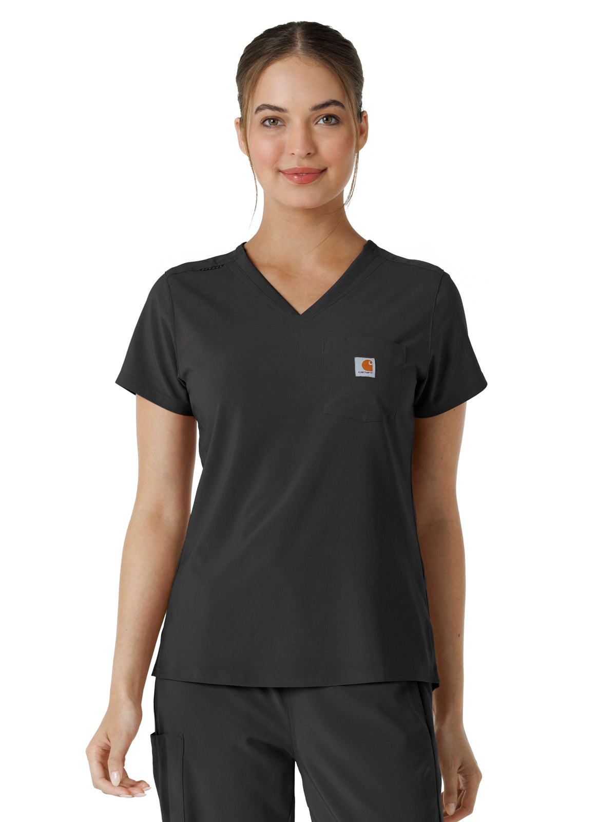 Carhartt Scrubs - Force Cross-Flex - Women's One-Pocket Tuck-In Top