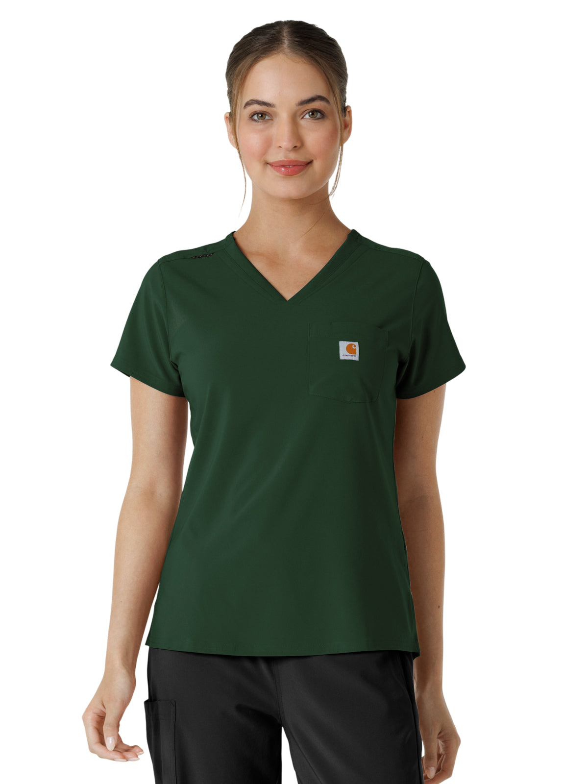 Carhartt Scrubs - Force Cross-Flex - Women's One-Pocket Tuck-In Top