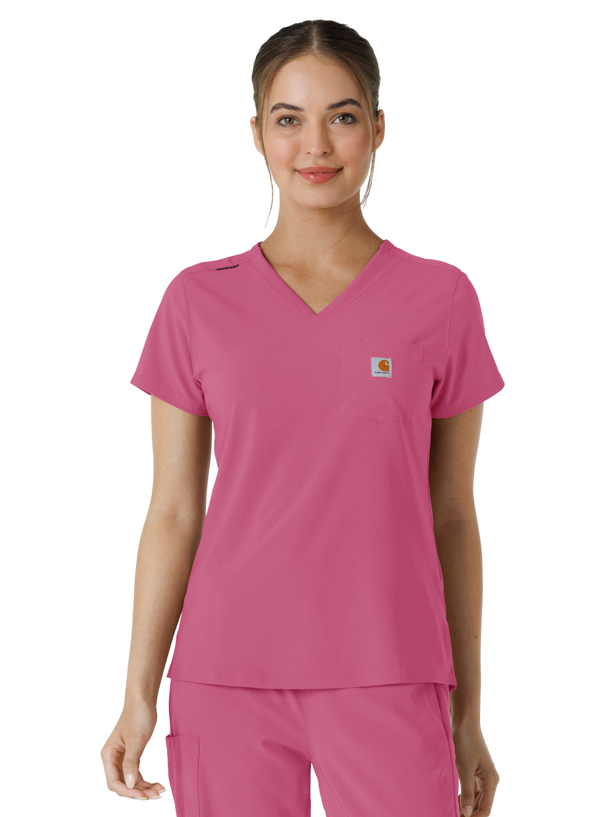 Carhartt Scrubs - Force Cross-Flex - Women's One-Pocket Tuck-In Top