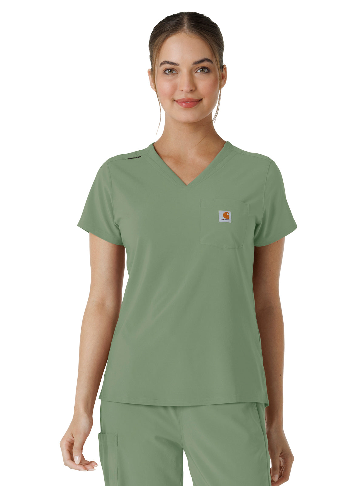 Carhartt Scrubs - Force Cross-Flex - Women's One-Pocket Tuck-In Top
