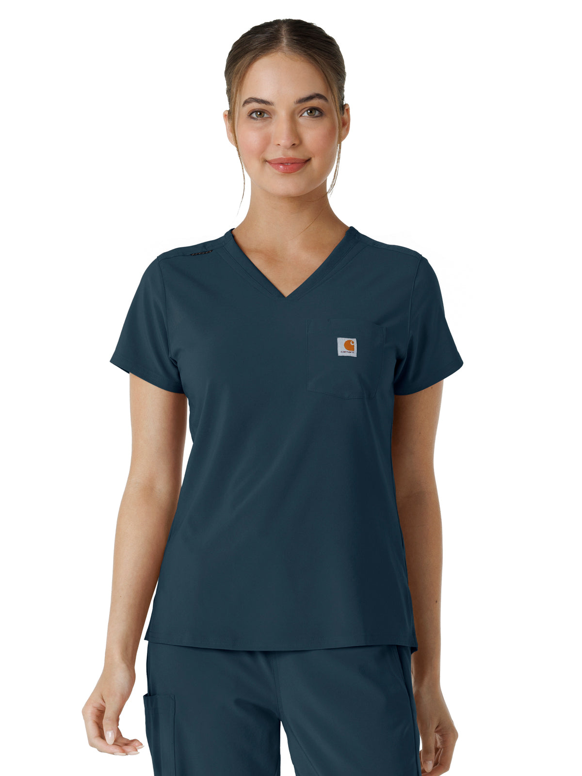 Carhartt Scrubs - Force Cross-Flex - Women's One-Pocket Tuck-In Top