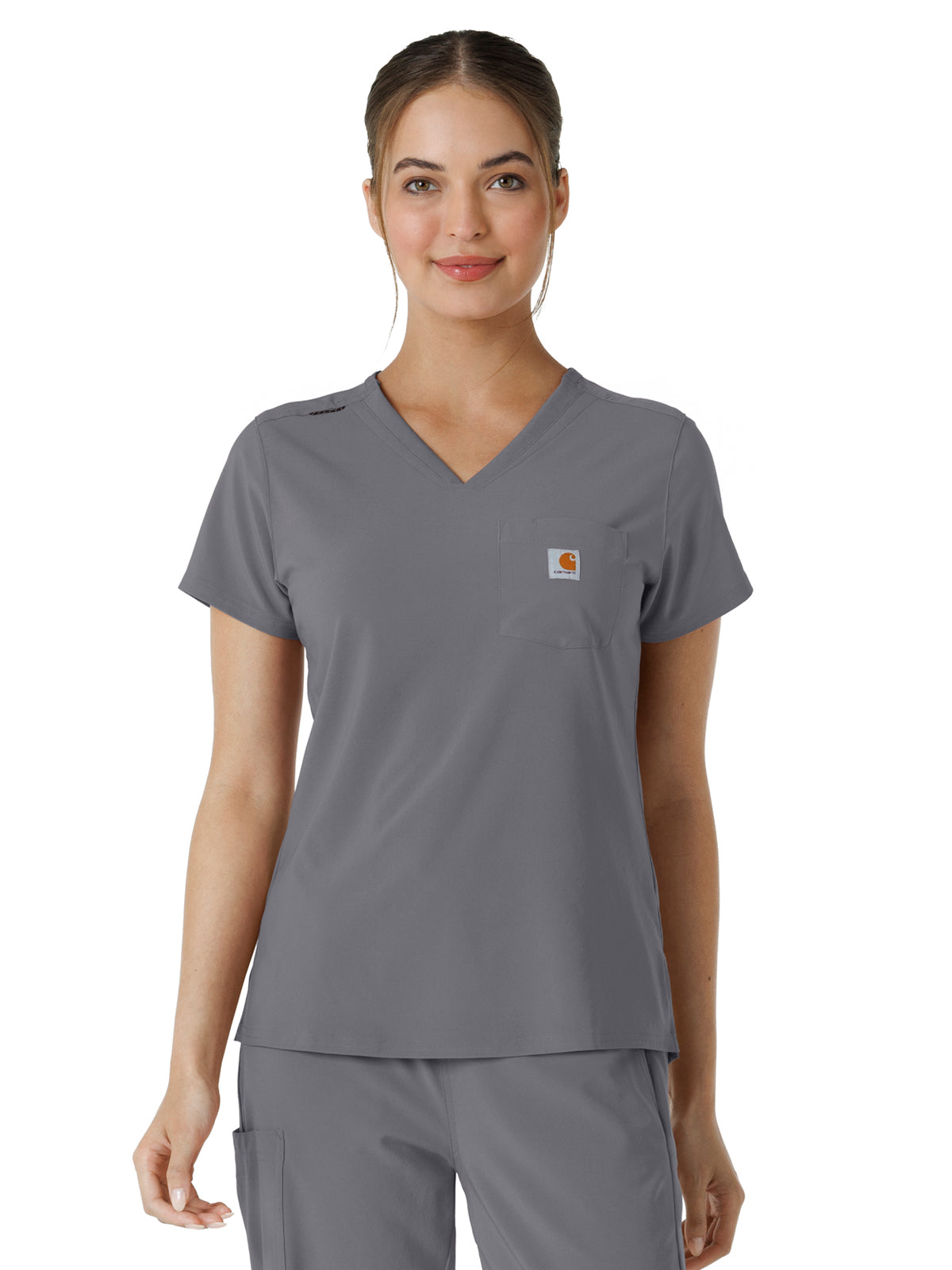 Carhartt Scrubs - Force Cross-Flex - Women's One-Pocket Tuck-In Top