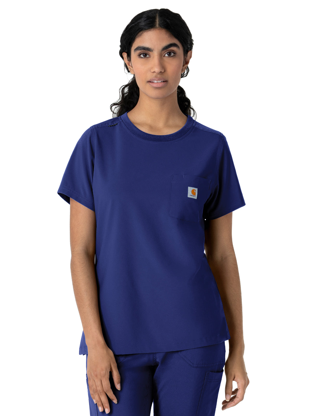 Carhartt Scrubs - Force Cross-Flex - Women's One-Pocket Crew Neck Scrub Top