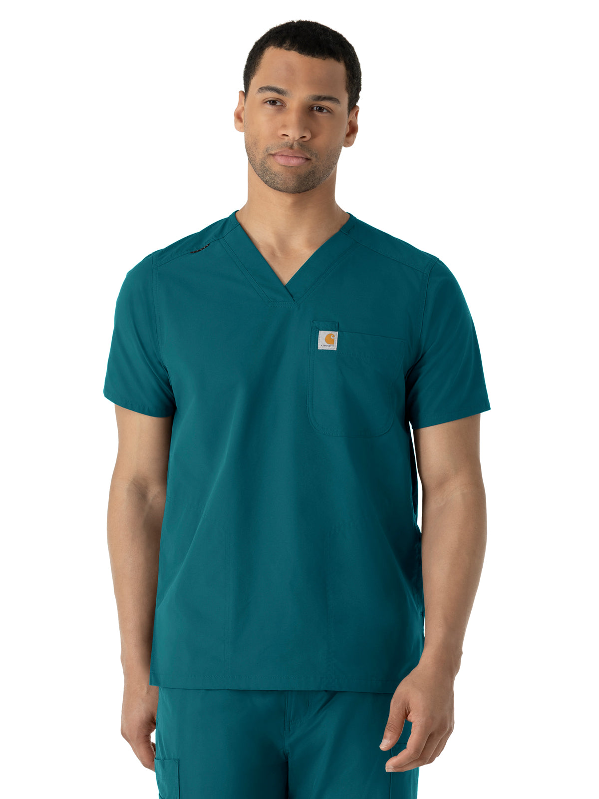 Carhartt Scrubs - Force Essentials - Men's Four-Pocket Modern Fit V-Neck Top