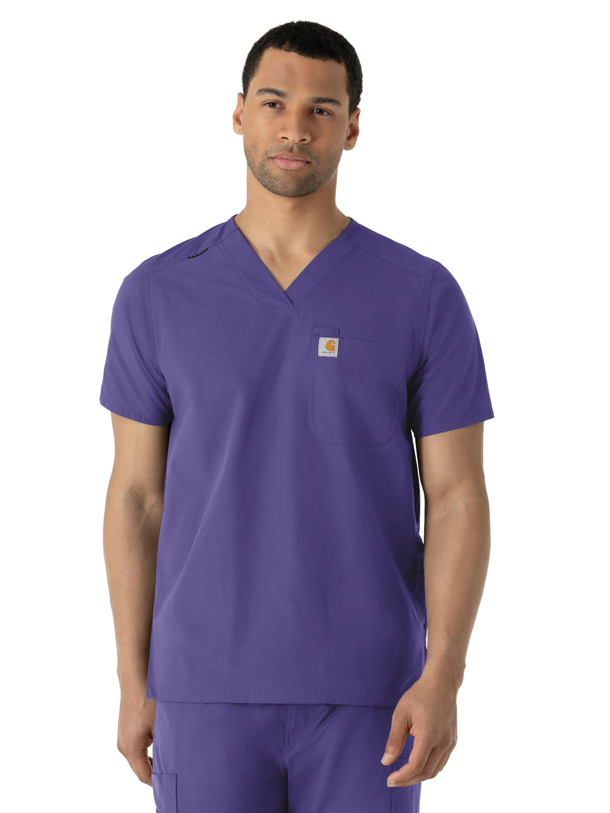 Carhartt Scrubs - Force Essentials - Men's Four-Pocket Modern Fit V-Neck Top