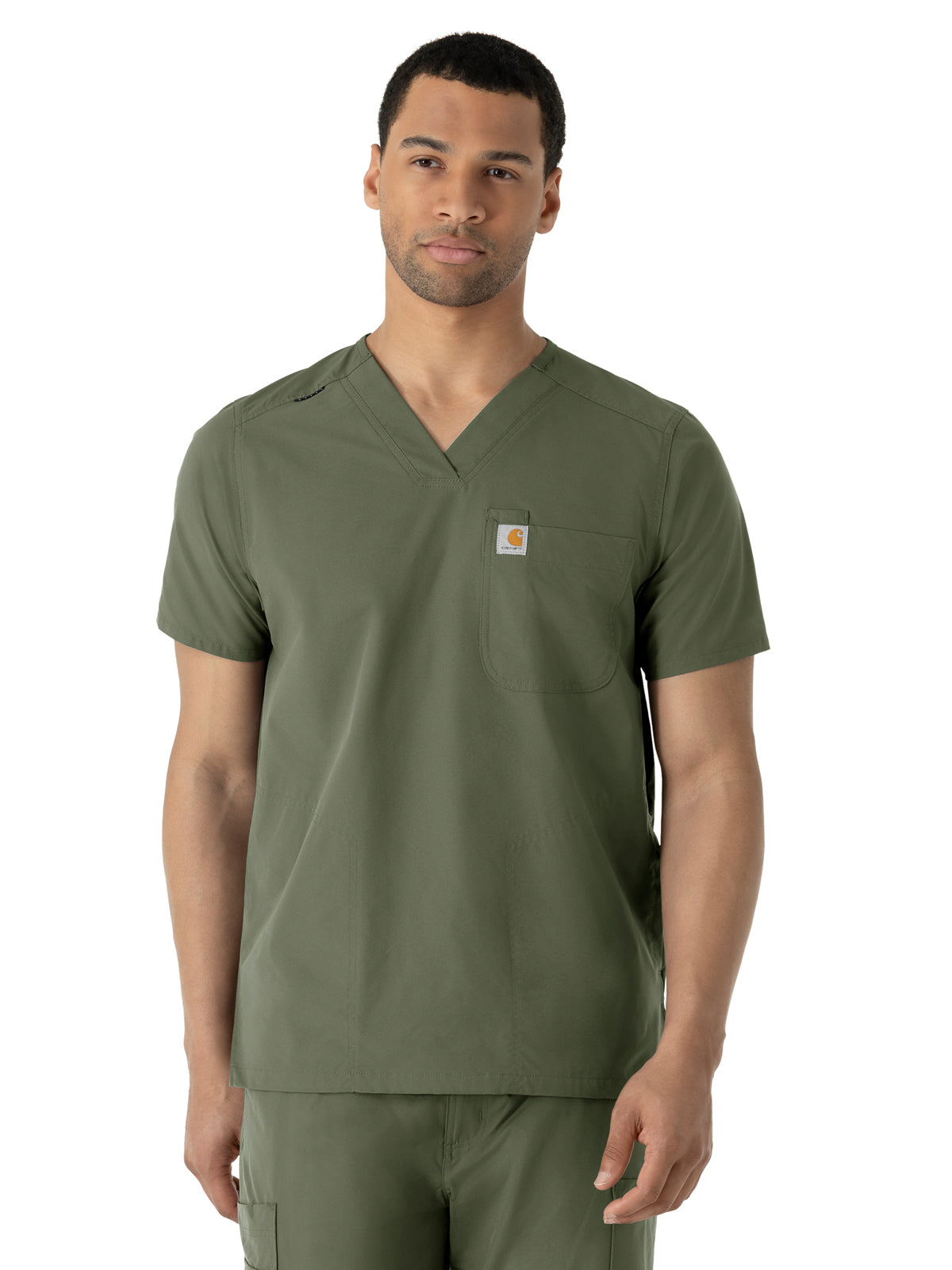 Carhartt Scrubs - Force Essentials - Men's Four-Pocket Modern Fit V-Neck Top