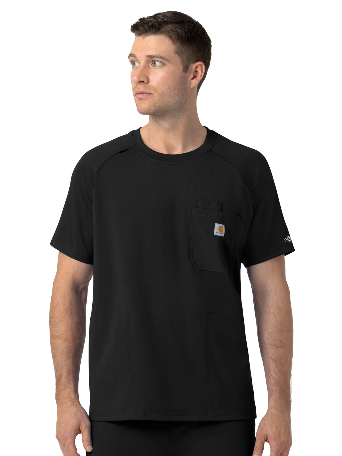 Carhartt Scrubs - Cross-Flex Knits - Men's Five-Pocket Crew Neck Scrub Top