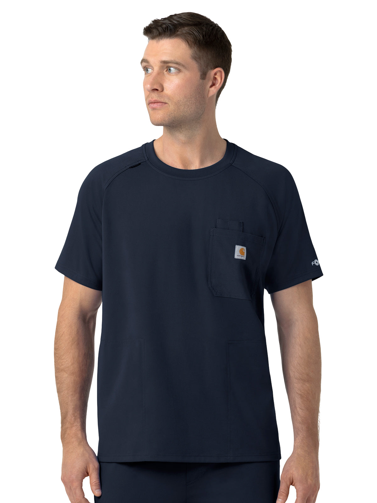 Carhartt Scrubs - Cross-Flex Knits - Men's Five-Pocket Crew Neck Scrub Top
