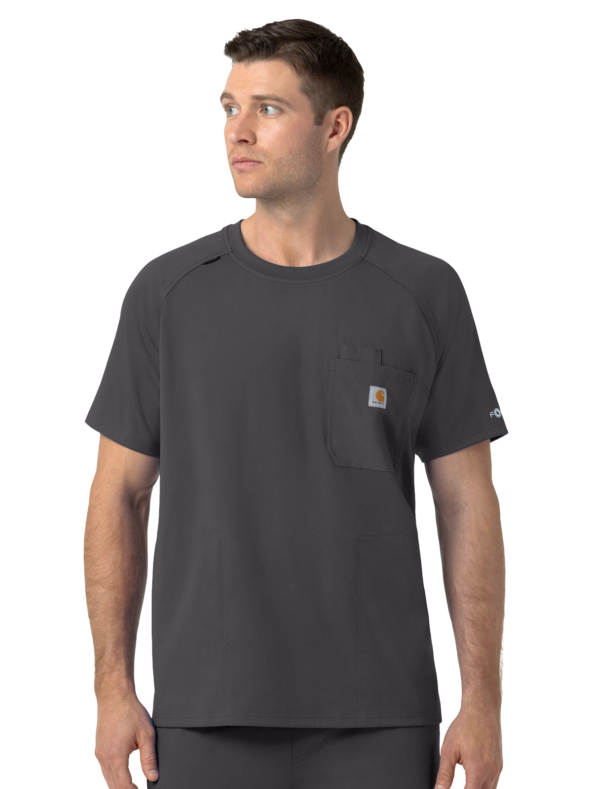 Carhartt Scrubs - Cross-Flex Knits - Men's Five-Pocket Crew Neck Scrub Top