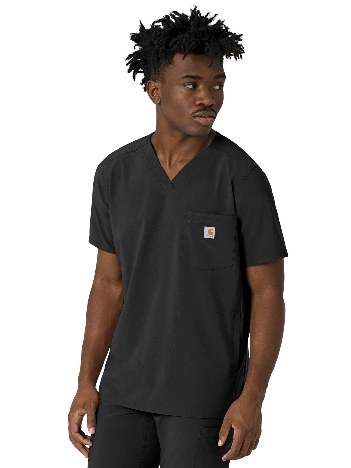 Carhartt Scrubs - Force Cross-Flex - Men's Three-Pocket V-Neck Top