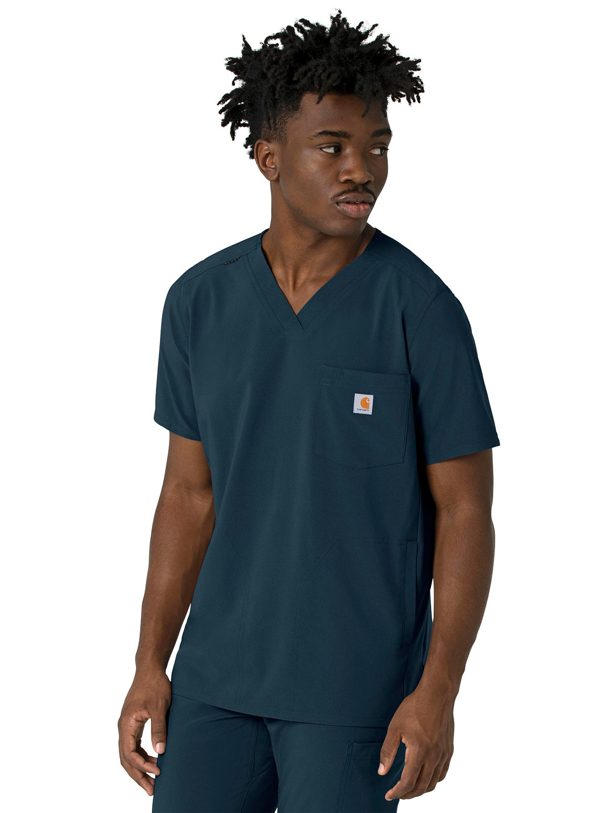 Carhartt Scrubs - Force Cross-Flex - Men's Three-Pocket V-Neck Top