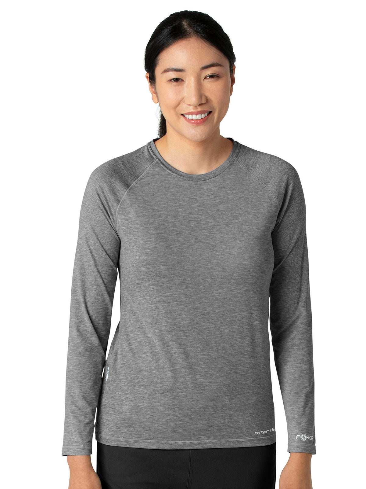 Carhartt Scrubs Force Sub-Scrubs C31009 Women's Performance Long Sleeve Tee