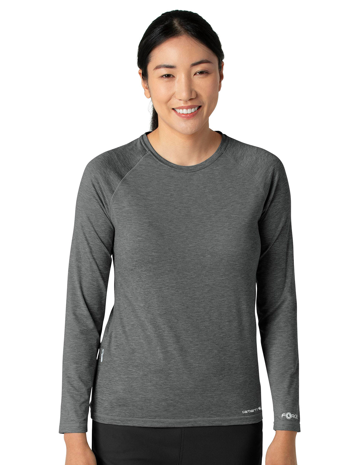 Carhartt Scrubs Force Sub-Scrubs C31009 Women's Performance Long Sleeve Tee