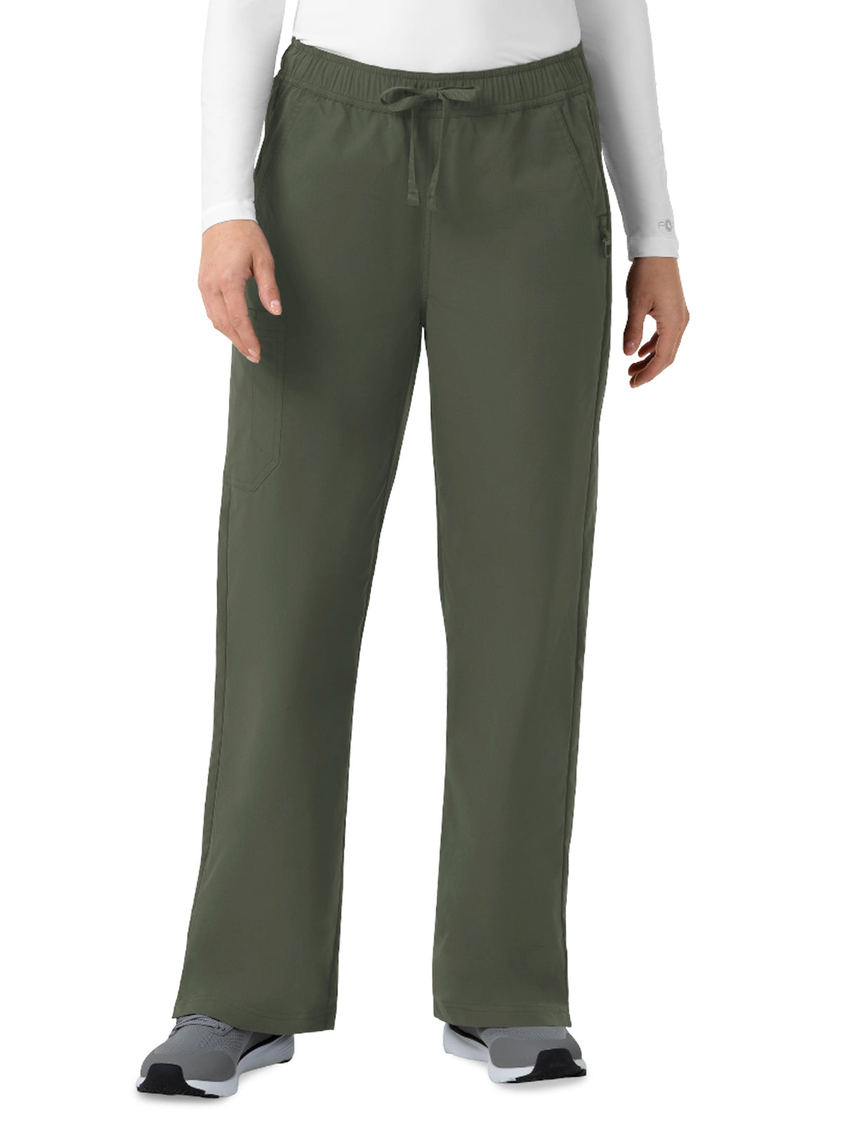 Carhartt Scrubs - Rugged Flex FLD & RSCU - Women's Six-Pocket Ripstop Bootcut Cargo Scrub Pant