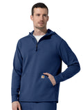 Carhartt Scrubs - Layers - Men's One-Pocket Quarter Zip Waffle Hoodie