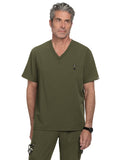 koi - Next Gen - Men's One-Pocket V-Neck Tuck-In On Call Top