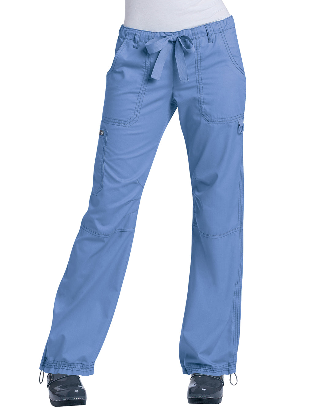 koi - Classics - Women's Seven-Pocket Adjustable Drawstring Lindsey Cargo Pant
