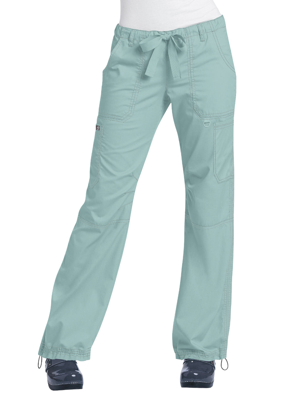 koi - Classics - Women's Seven-Pocket Adjustable Drawstring Lindsey Cargo Pant