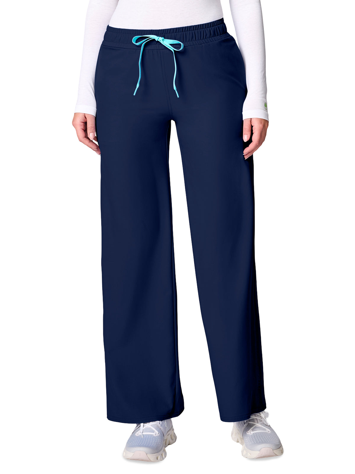 Med Couture - MC Insight - Women's 3-Pocket Wide Leg Pintuck Pant