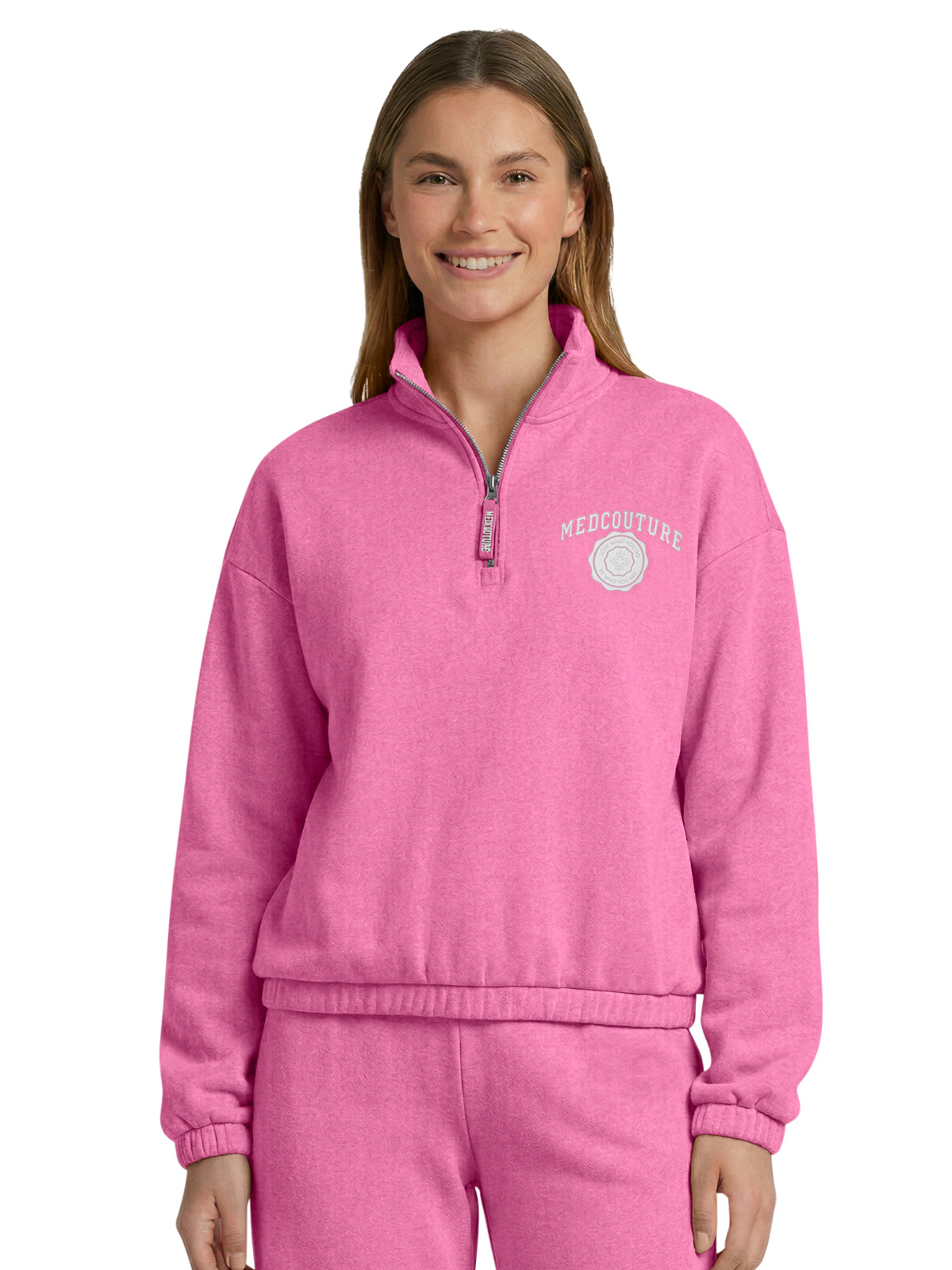 Med Couture - MC Lifestyle - Women's Pocketless Half Zip Pullover