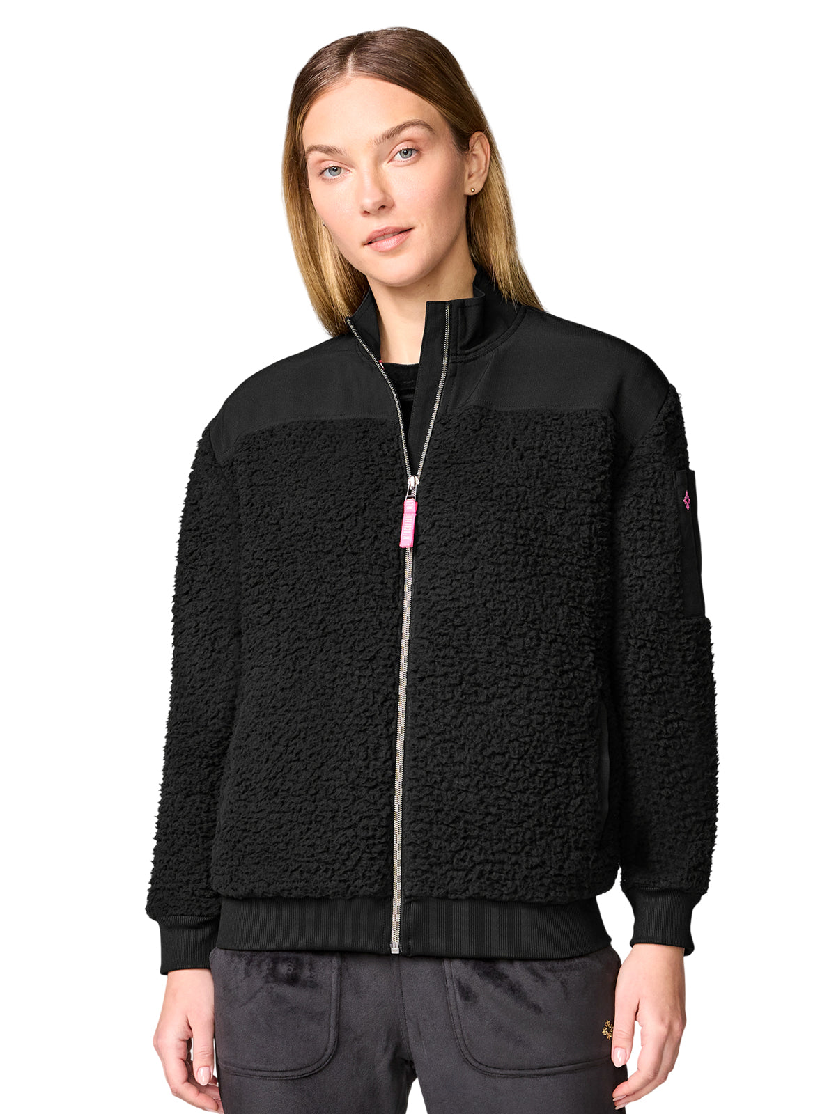 Med Couture - MC Lifestyle - Women's 2-Pocket Sherpa Jacket