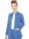 Med Couture - MC Insight - Women's 3-Pocket Zip Front Warm-Up Jacket