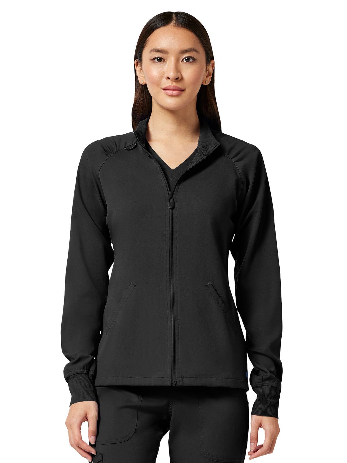 Med Couture - MC Touch - Women's 4-Pocket Zip-Front Jacket