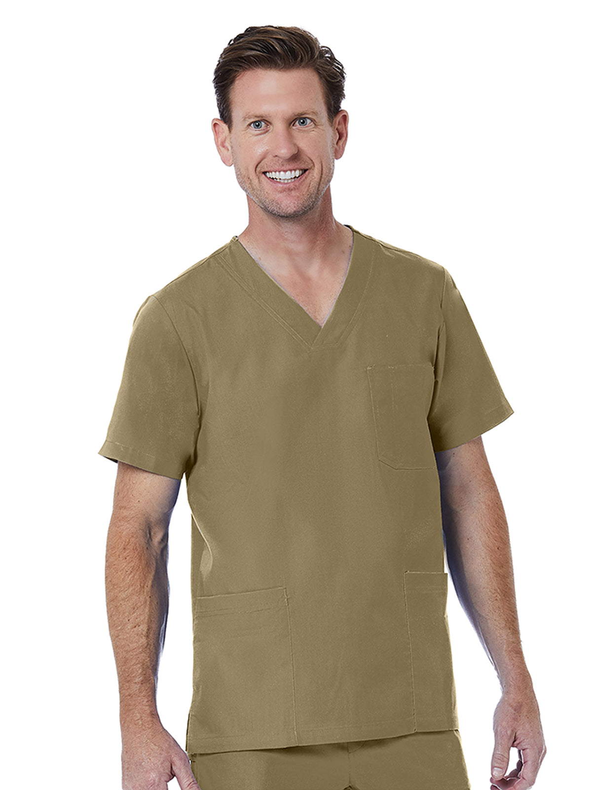 Maevn - Red Panda - Men's 3-Pocket V-Neck Top