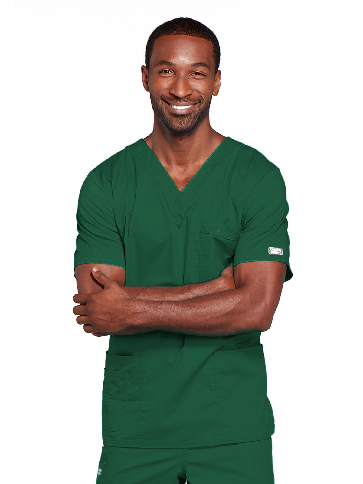Cherokee - Workwear Core Stretch - Unisex Four-Pocket V-Neck Top